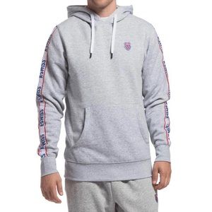 K SWISS Tape Fleece Hooded Sweatshirt | Medium